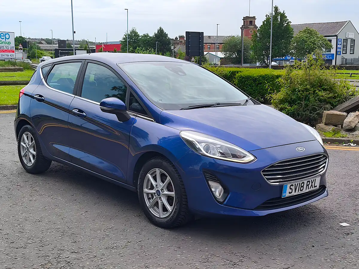 Used 2018 Ford Fiesta Zetec Blue - Interior and Exterior details 3