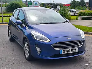 Used 2018 Ford Fiesta Zetec Blue - Interior and Exterior details 5