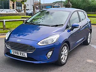 Used 2018 Ford Fiesta Zetec Blue - Interior and Exterior details 7