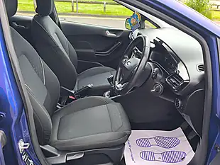 Used 2018 Ford Fiesta Zetec Blue - Interior and Exterior details 8