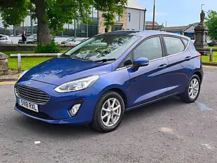 Used 2018 Ford Fiesta Zetec Blue - Interior and Exterior details 9