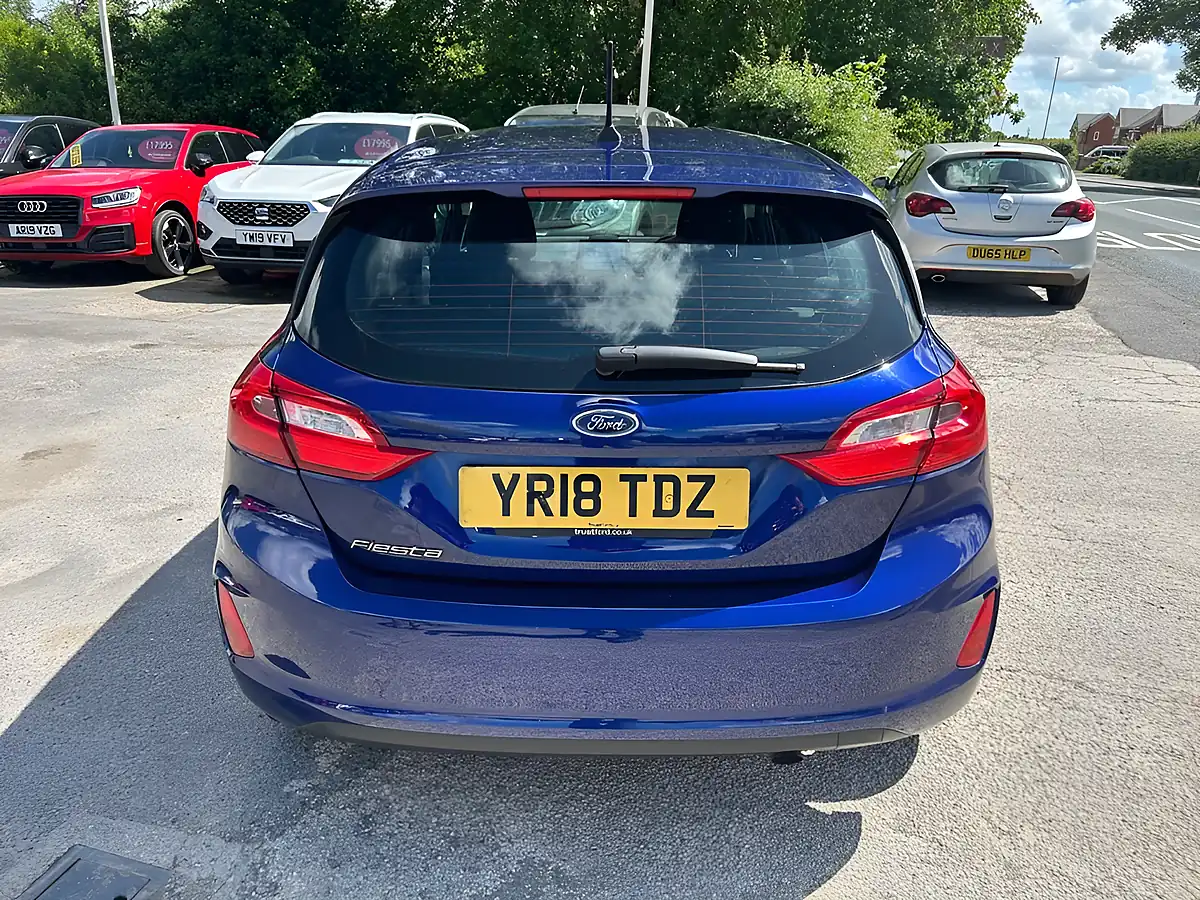 Used 2018 Ford Fiesta Zetec Blue - Interior and Exterior details 16