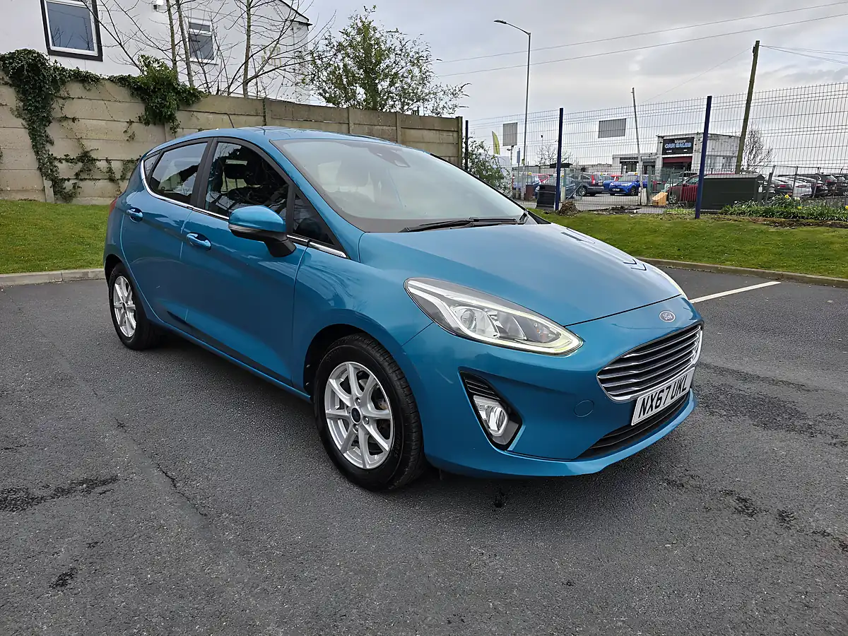 Used 2018 Ford Fiesta Zetec Blue - Interior and Exterior details 2