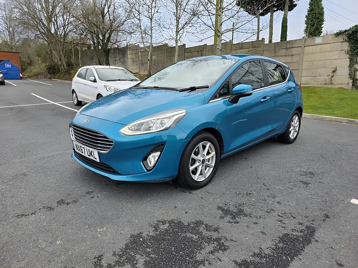 Used 2018 Ford Fiesta Zetec Blue - Interior and Exterior details 3