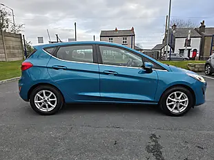 Used 2018 Ford Fiesta Zetec Blue - Interior and Exterior details 5