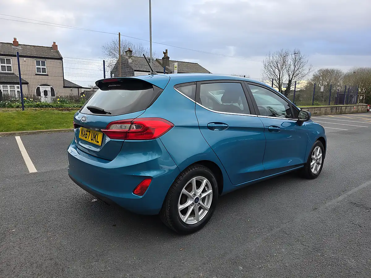 Used 2018 Ford Fiesta Zetec Blue - Interior and Exterior details 6