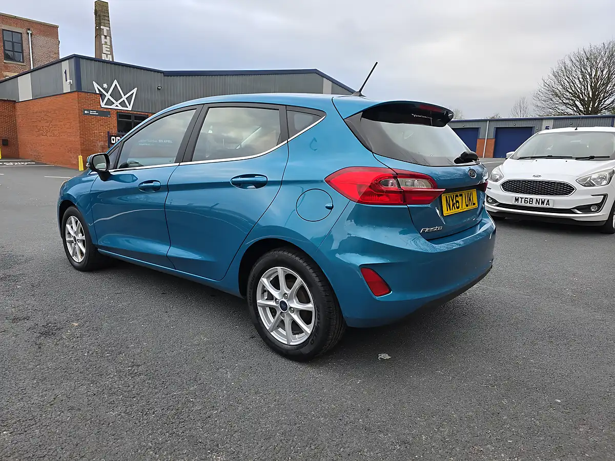 Used 2018 Ford Fiesta Zetec Blue - Interior and Exterior details 8