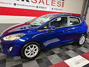 Used 2018 Ford Fiesta Zetec Blue - Interior and Exterior details 2