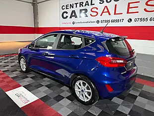 Used 2018 Ford Fiesta Zetec Blue - Interior and Exterior details 3