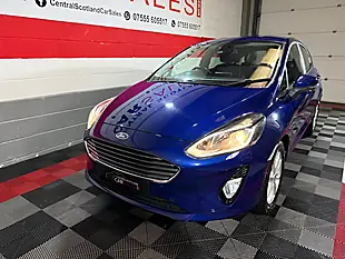 Used 2018 Ford Fiesta Zetec Blue - Interior and Exterior details 7