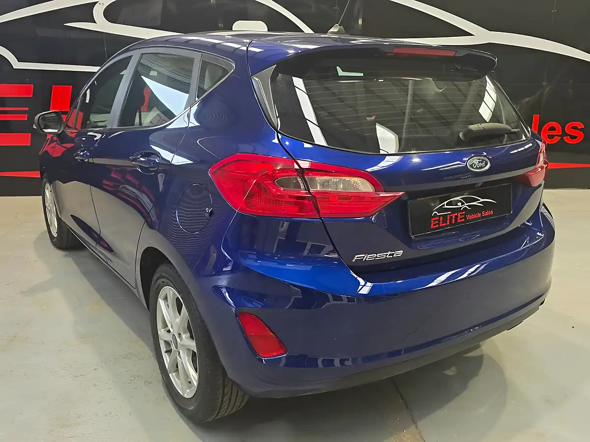 Used 2018 Ford Fiesta Zetec Blue - Interior and Exterior details 18