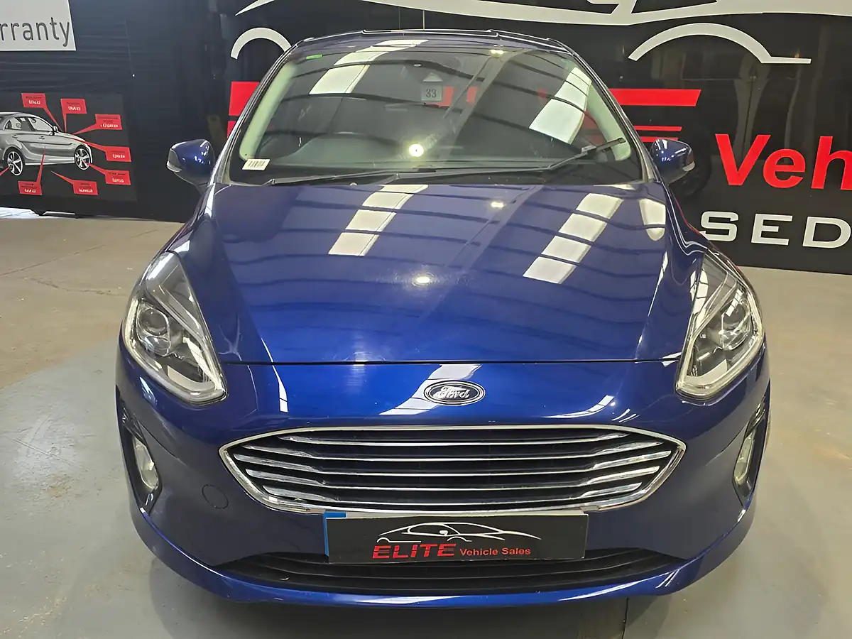 Used 2018 Ford Fiesta Zetec Blue - Interior and Exterior details 2