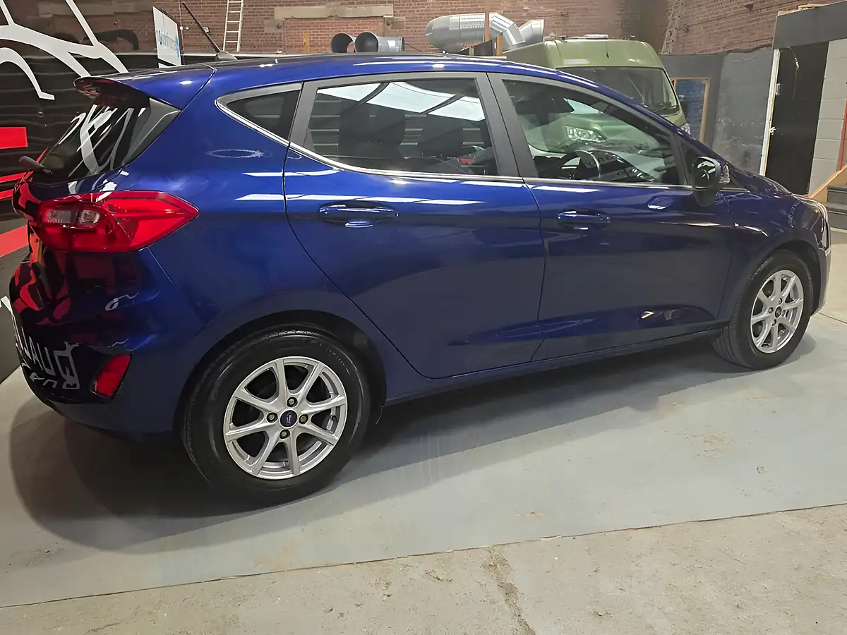 Used 2018 Ford Fiesta Zetec Blue - Interior and Exterior details 4