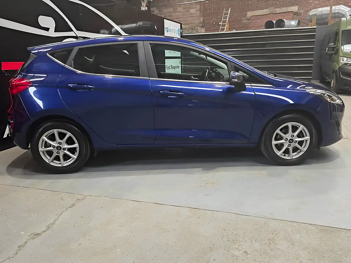 Used 2018 Ford Fiesta Zetec Blue - Interior and Exterior details 5