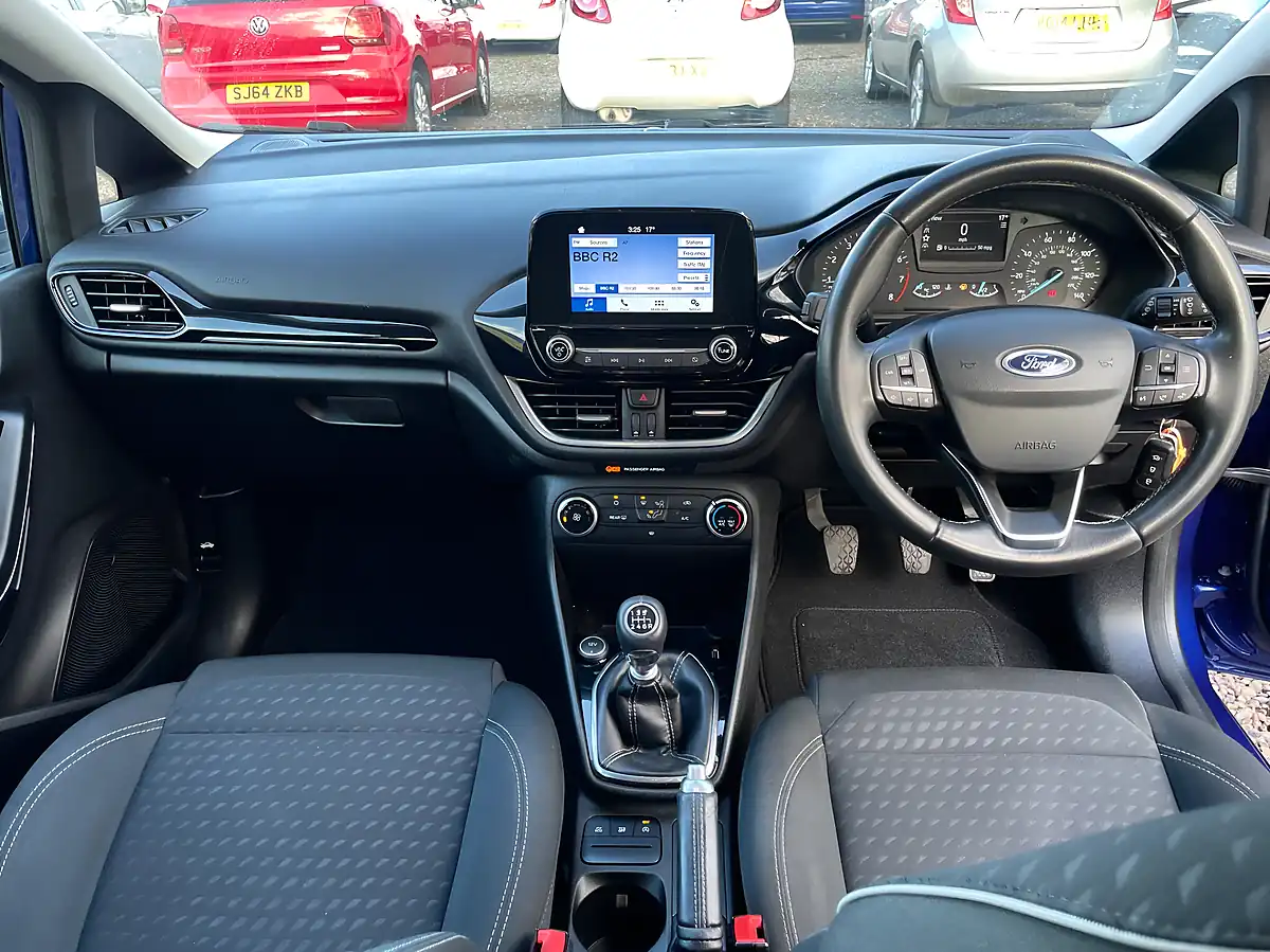 Used 2018 Ford Fiesta Zetec Blue - Interior and Exterior details 14