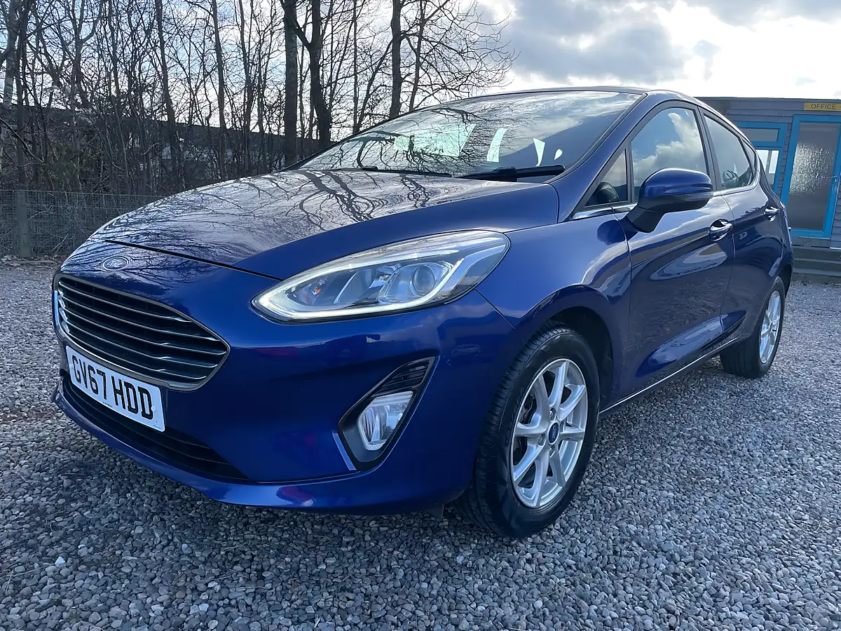 Used 2018 Ford Fiesta Zetec Blue - Interior and Exterior details 2