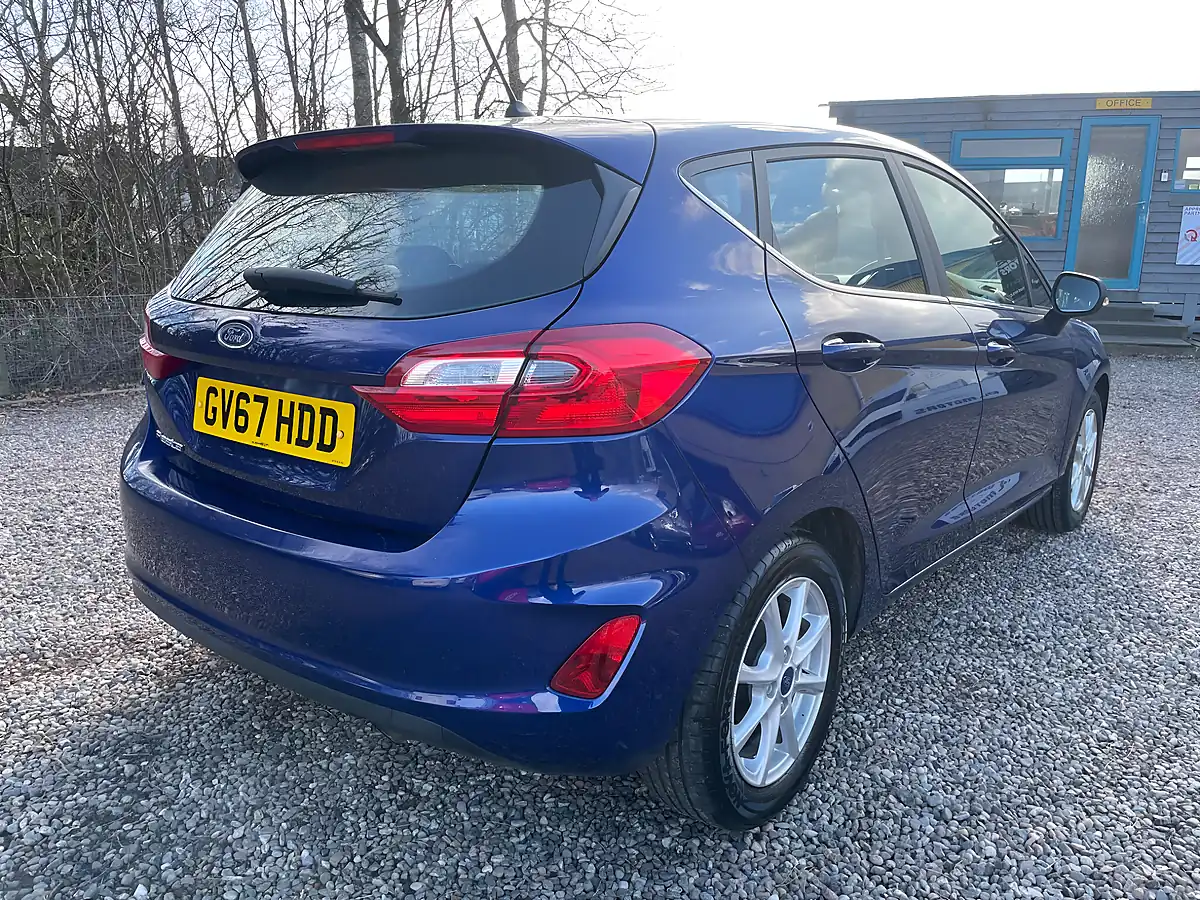 Used 2018 Ford Fiesta Zetec Blue - Interior and Exterior details 3