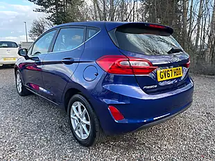 Used 2018 Ford Fiesta Zetec Blue - Interior and Exterior details 4