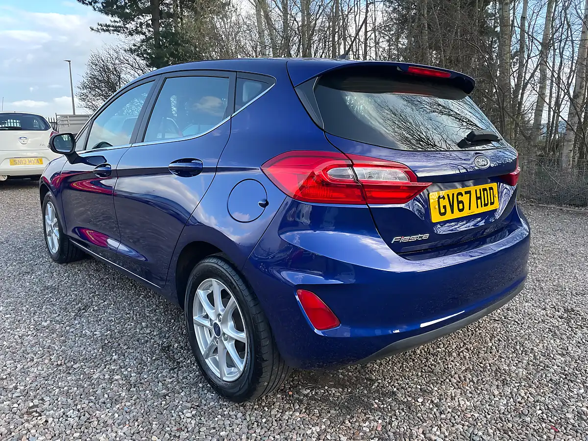 Used 2018 Ford Fiesta Zetec Blue - Interior and Exterior details 4