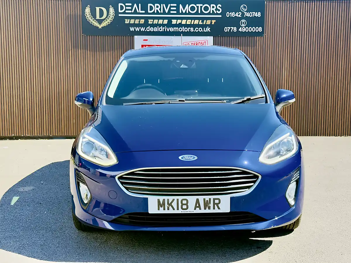 Used 2018 Ford Fiesta Zetec Blue - Interior and Exterior details 2
