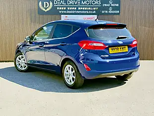 Used 2018 Ford Fiesta Zetec Blue - Interior and Exterior details 5