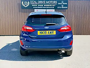Used 2018 Ford Fiesta Zetec Blue - Interior and Exterior details 6