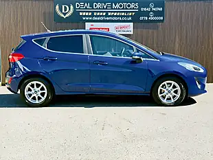 Used 2018 Ford Fiesta Zetec Blue - Interior and Exterior details 8
