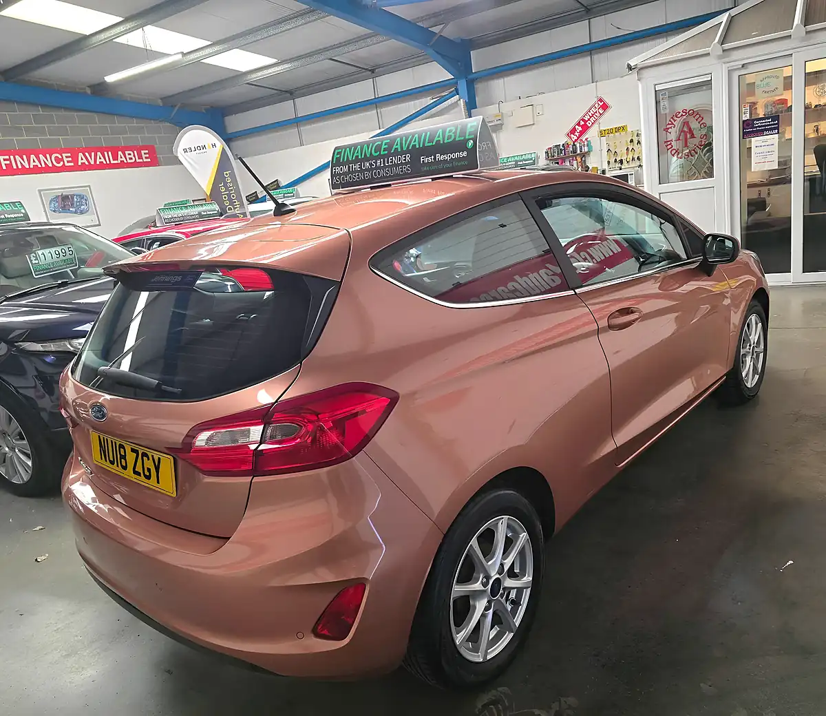Used 2018 Ford Fiesta Zetec B&o Play Series Bronze - Interior and Exterior details 9