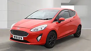 Used 2018 Ford Fiesta Zetec Red - Interior and Exterior details 2
