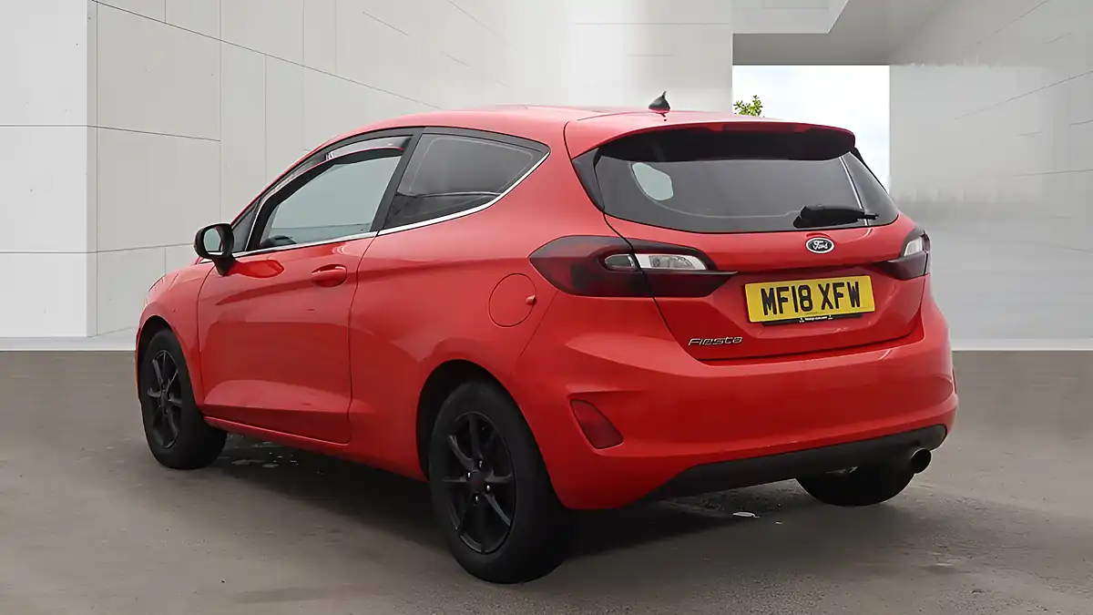 Used 2018 Ford Fiesta Zetec Red - Interior and Exterior details 3