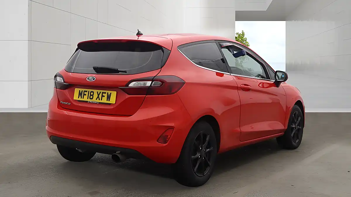 Used 2018 Ford Fiesta Zetec Red - Interior and Exterior details 4