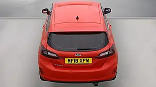 Used 2018 Ford Fiesta Zetec Red - Interior and Exterior details 7