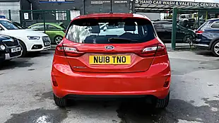 Used 2018 Ford Fiesta Zetec Red - Interior and Exterior details 4
