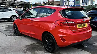 Used 2018 Ford Fiesta Zetec Red - Interior and Exterior details 5