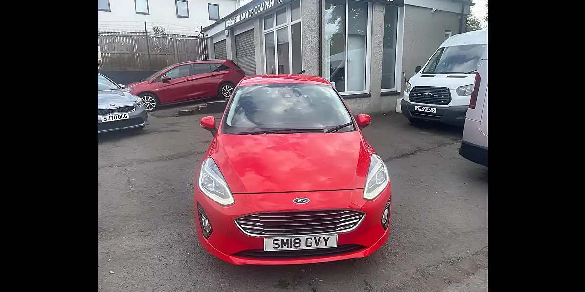 Used 2018 Ford Fiesta Zetec Red - Interior and Exterior details 2