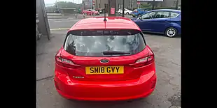 Used 2018 Ford Fiesta Zetec Red - Interior and Exterior details 5