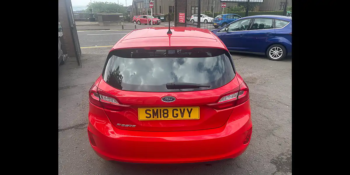 Used 2018 Ford Fiesta Zetec Red - Interior and Exterior details 5