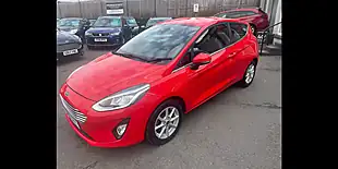 Used 2018 Ford Fiesta Zetec Red - Interior and Exterior details 8