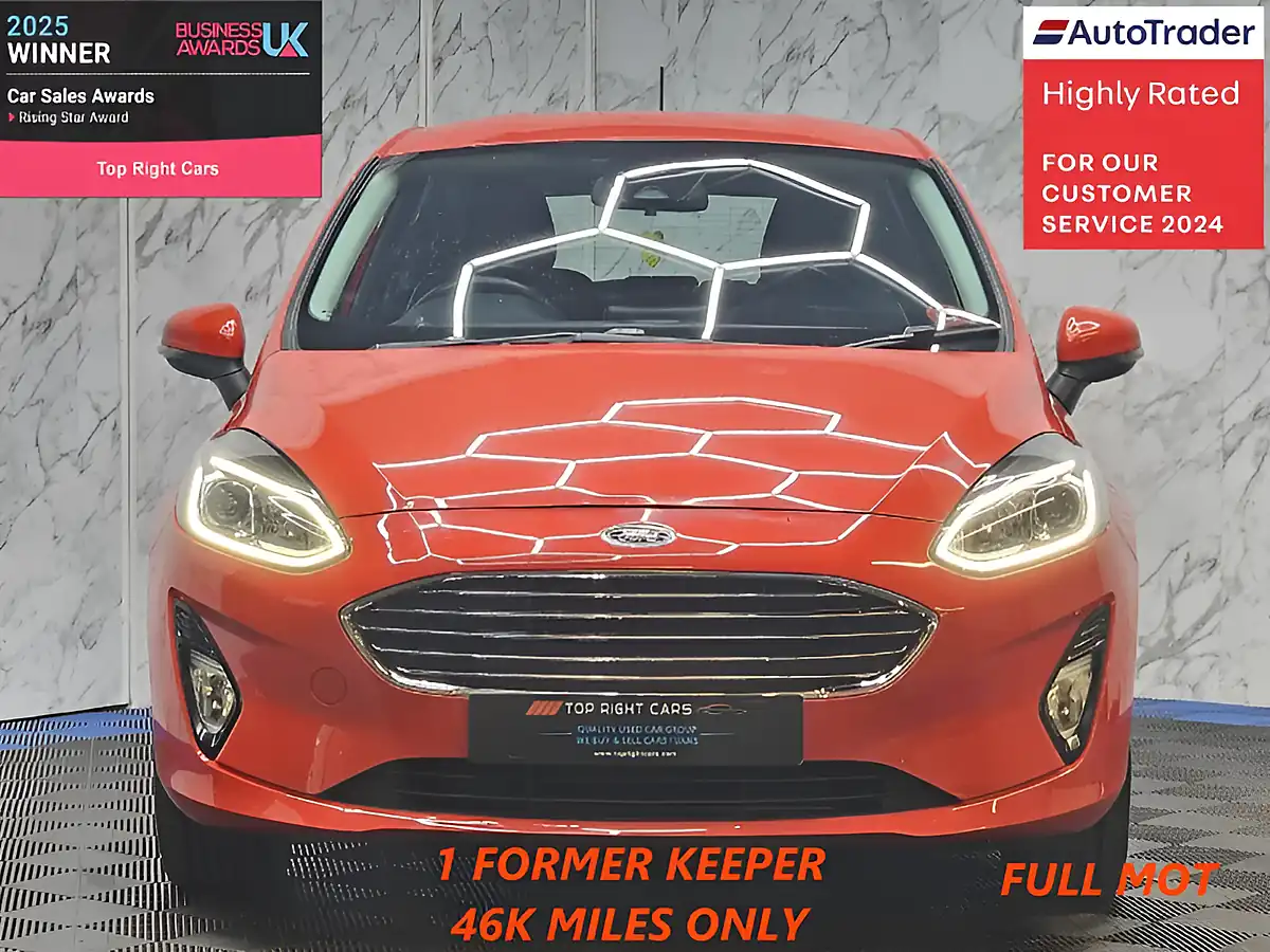 Used 2018 Ford Fiesta Zetec Red - Interior and Exterior details 2
