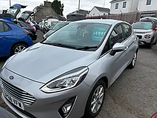 Used 2018 Ford Fiesta Zetec Silver - Interior and Exterior details 2