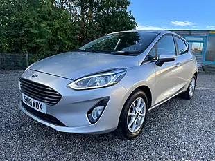 Used 2018 Ford Fiesta Zetec Silver - Interior and Exterior details 2