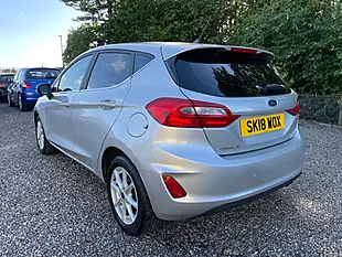 Used 2018 Ford Fiesta Zetec Silver - Interior and Exterior details 4