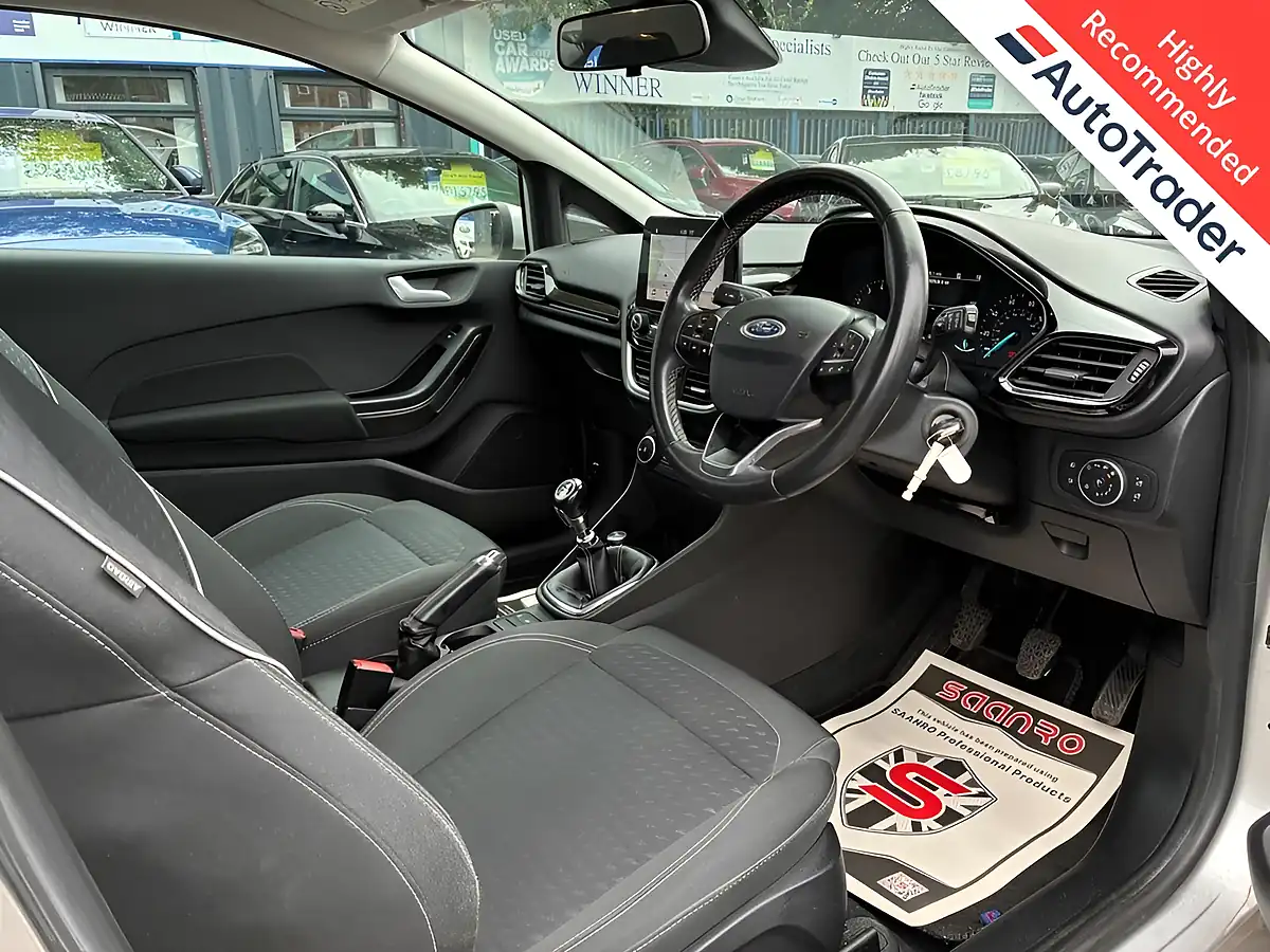 Used 2018 Ford Fiesta Zetec Silver - Interior and Exterior details 2