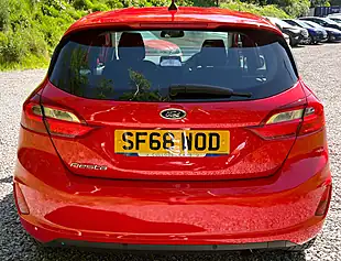 Used 2018 Ford Fiesta Zetec T Race Red - Interior and Exterior details 4