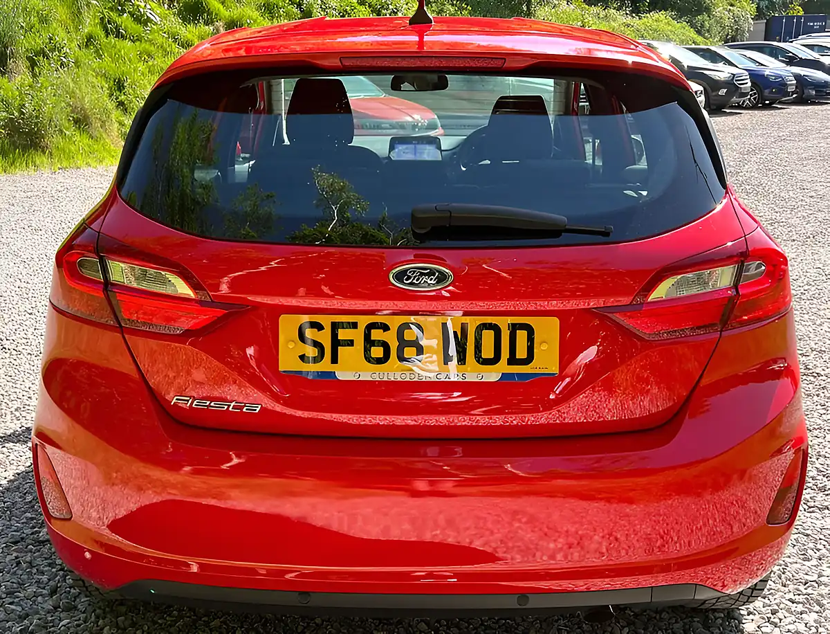 Used 2018 Ford Fiesta Zetec T Race Red - Interior and Exterior details 4