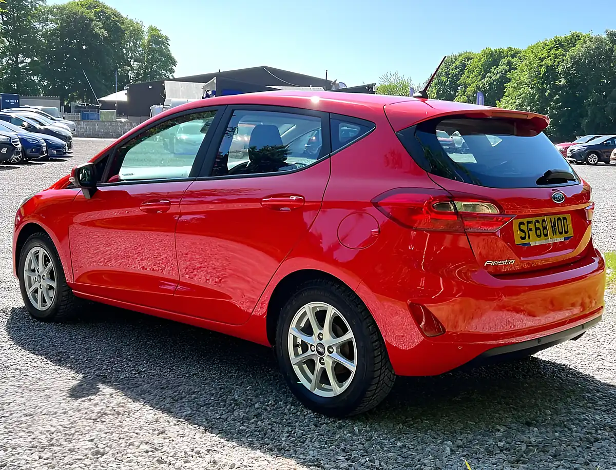 Used 2018 Ford Fiesta Zetec T Race Red - Interior and Exterior details 5