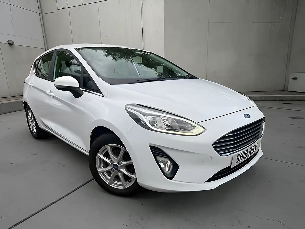 Used 2018 Ford Fiesta Zetec White - Interior and Exterior details 2