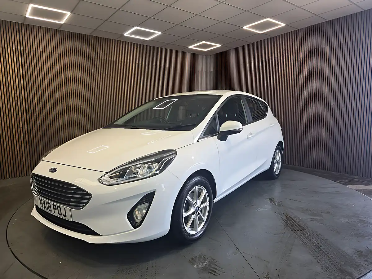 Used 2018 Ford Fiesta Zetec White - Interior and Exterior details 4
