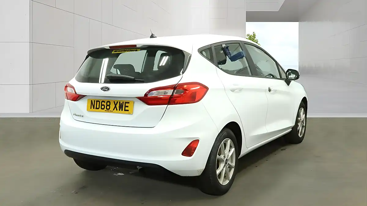 Used 2018 Ford Fiesta Zetec White - Interior and Exterior details 4