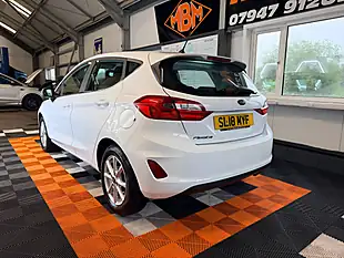 Used 2018 Ford Fiesta Zetec White - Interior and Exterior details 4